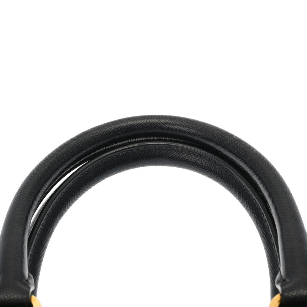 Prada Bag Tote Saffiano Black Bicolor White - Picture 4 of 11